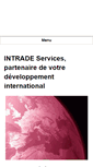 Mobile Screenshot of intrade-services.com